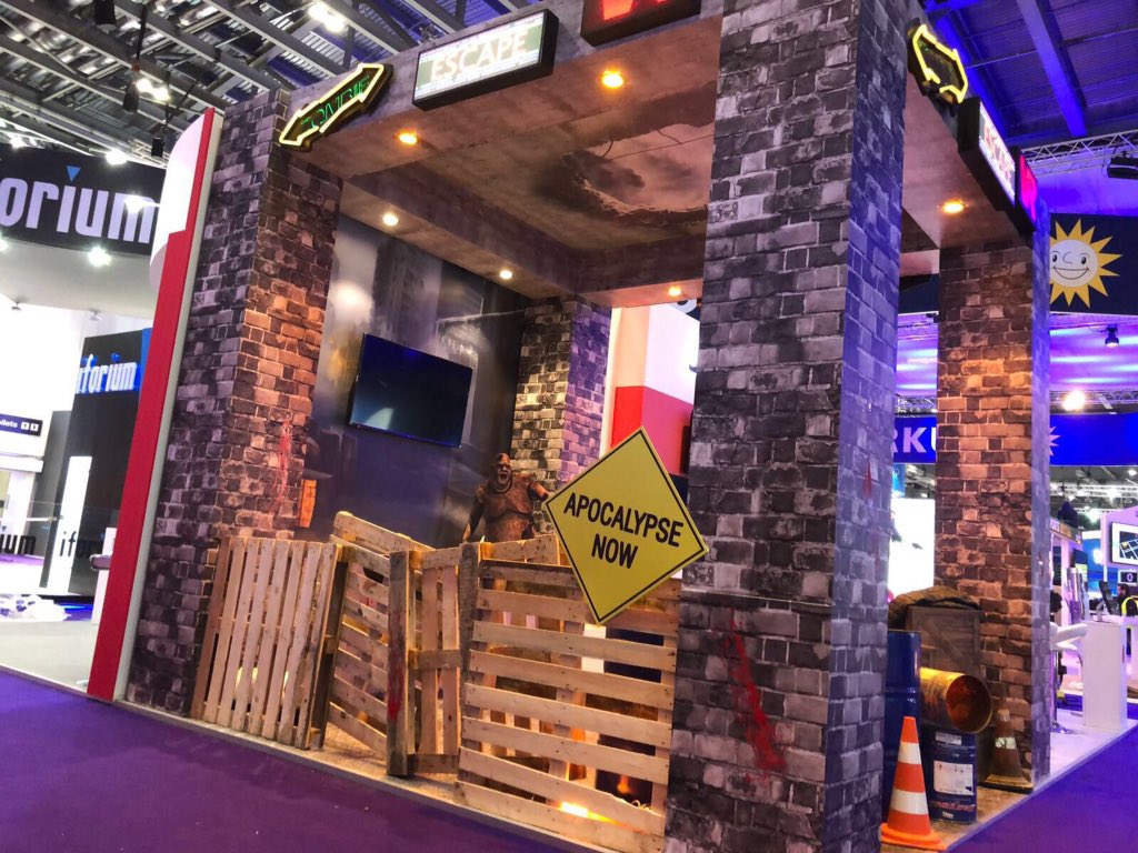 JoinGamesVR's tweet photo. Zombie are coming.... #ICE2018 stand N4-320 https://t.co/CUusyiNzmh