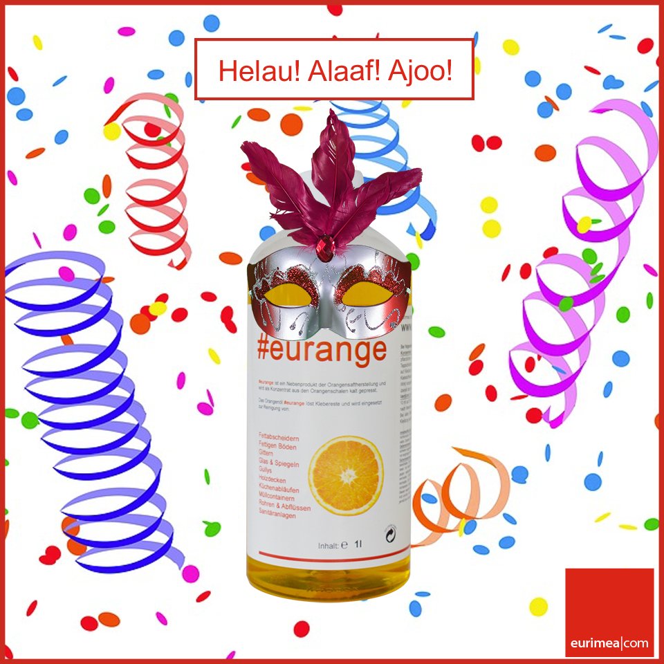 eurimea's tweet photo. 📣 „Ich finde Karneval voll doof! Ich bin nur zum Putzen hier!“ 😇 Was für ne Flasche ist das denn?  😱 Zu allen Infos geht's hier entlang 👉 https://t.co/ZS3H1Vr9Bc #eurimea #eurange #alwaysonestepahead #karneval #alaaf #helauundajoo #helau #carnival #carnival2018 #karneval2018 https://t.co/lXczsxMYBj
