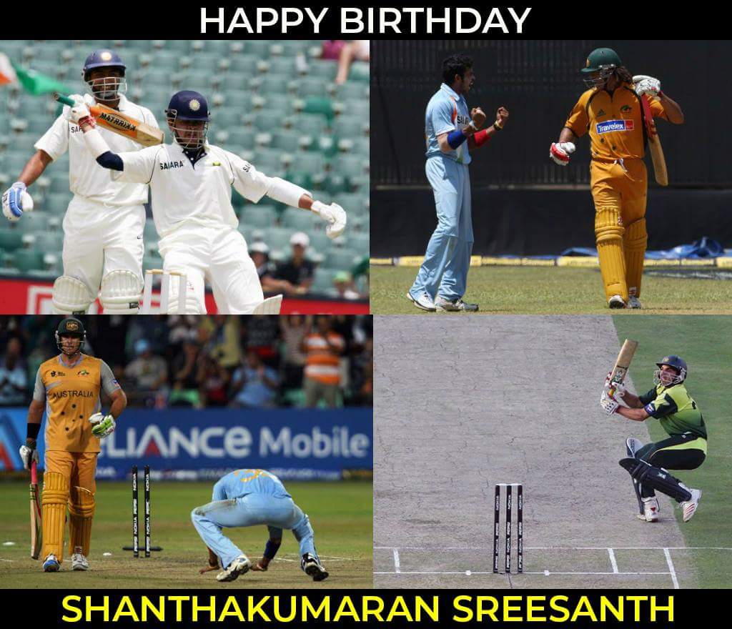 Harshakrish27's tweet image. Happy birthday @sreesanth36 !! The nightmare for many great batsmen!! Miss you !! #HappyBirthdaySreesanth #BringBackSreesanth