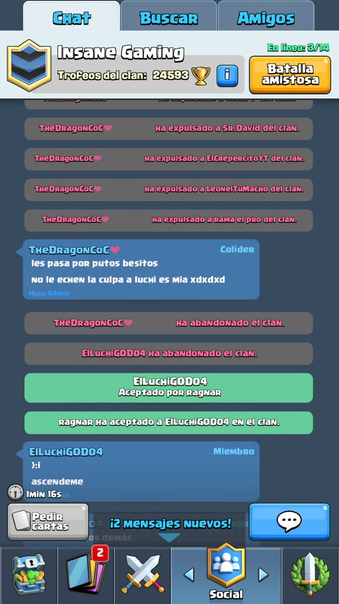InsaneGamingAR_'s tweet photo. Lamentable que haya este tipo de gente, con ganas de destruir una gran familia. Toda la gente +4000 que quiera unirse es aceptada. 
RT para difundir, por favor https://t.co/onDeoh1l80