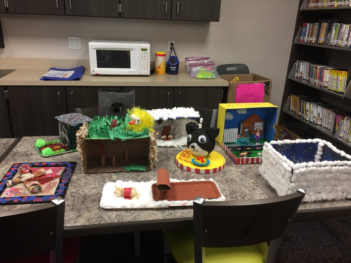 LibraryTera's tweet image. We had some great entries for our SLAM competition. So excited to be trying out the 3D art category this year! @HCPSLambES @LMSK5 @lambsartchick