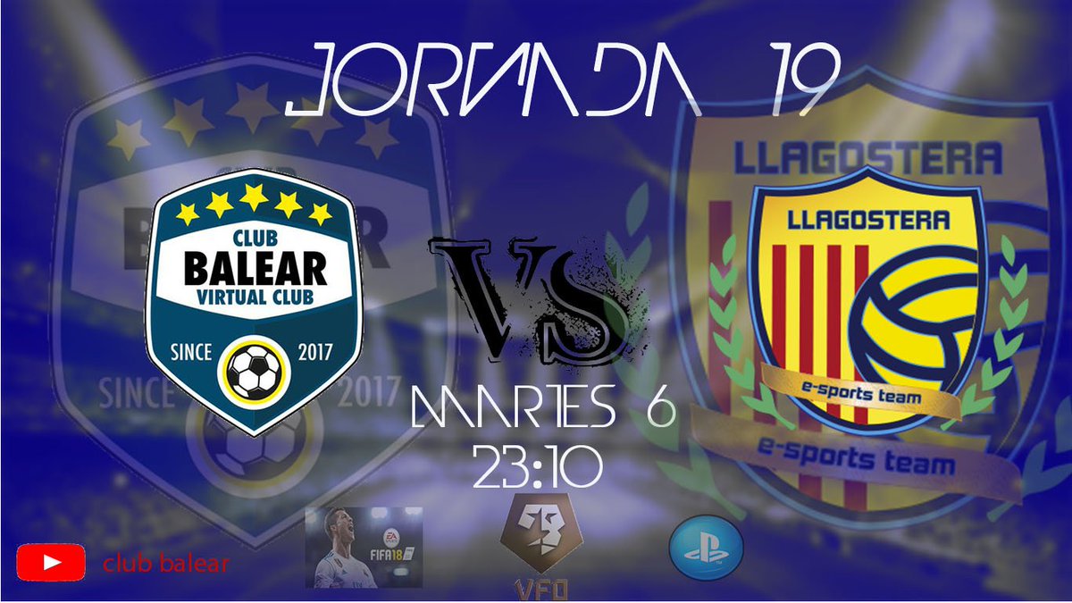 Balear_Club's tweet photo. Hoy en la jornada 19 de @VFOspain_ps:

@Balear_Club vs @LlagosteraVfo 

vamos a seguir con la dinámica y a conseguir los 3 puntos para seguir sumando!! #gobalear https://t.co/PXGAtlKtyM