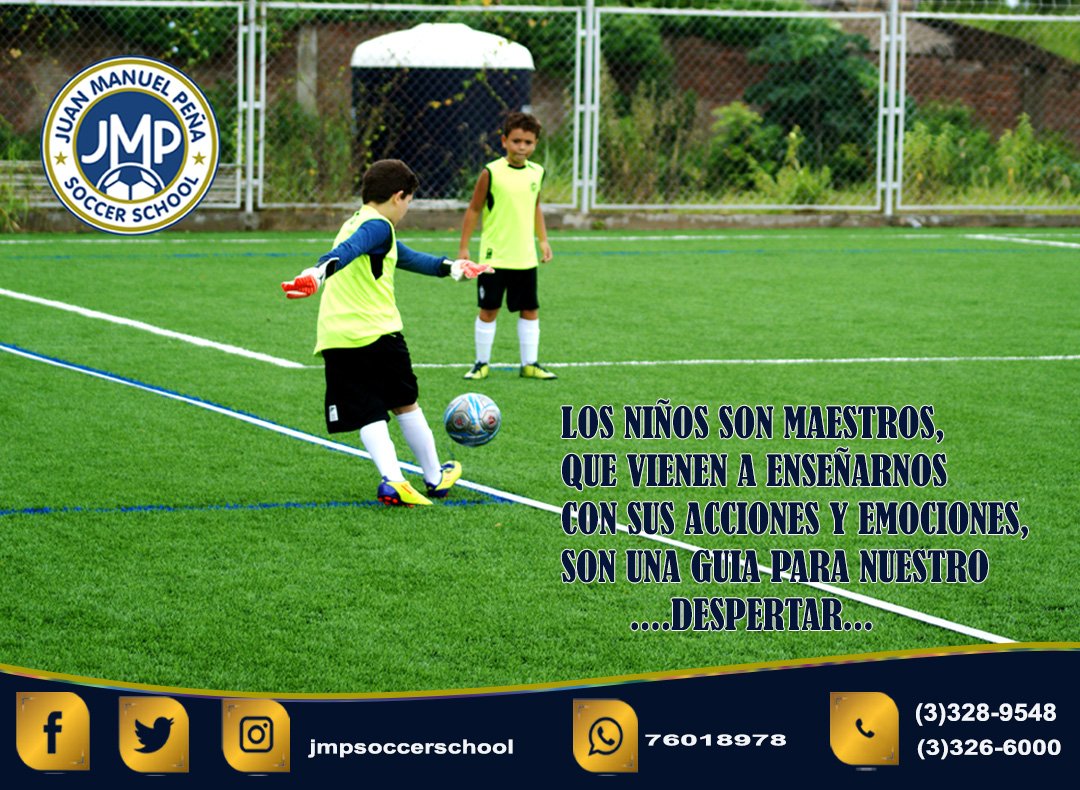 jmpsoccerschool's tweet photo. JMPSOCCERSCHOOL.
FRASE DEL DÍA.
#JMPSOCCERSCHOOL #FUTBOLBASE #FUTBOLBOLIVIA #ASIENTRENAMOS https://t.co/WtEKOY9m9Z