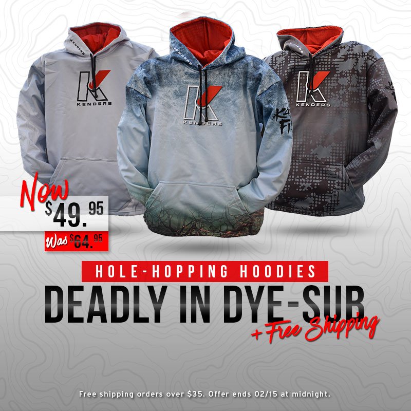 KendersOutdoors's tweet photo. • ON SALE NOW •
Set the hook with these wind-stopping, custom designed, hole-hopping hoodies from Kenders! Act fast anglers, this sale is for a limited time only!
#KatchFish | #TungstenTough
https://t.co/Tjhkdhk7Xu https://t.co/ndiECPfKZG