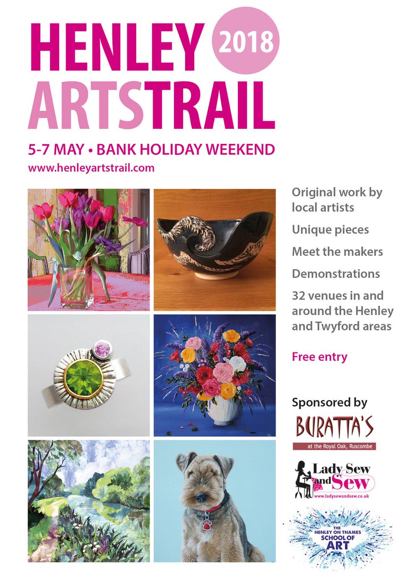 Very excited to reveal our 2018 leaflet front cover! Not long till it goes to print! Many thanks to Chris Harper and his team at The Harper Partnership for this year's fab design! #HAT18