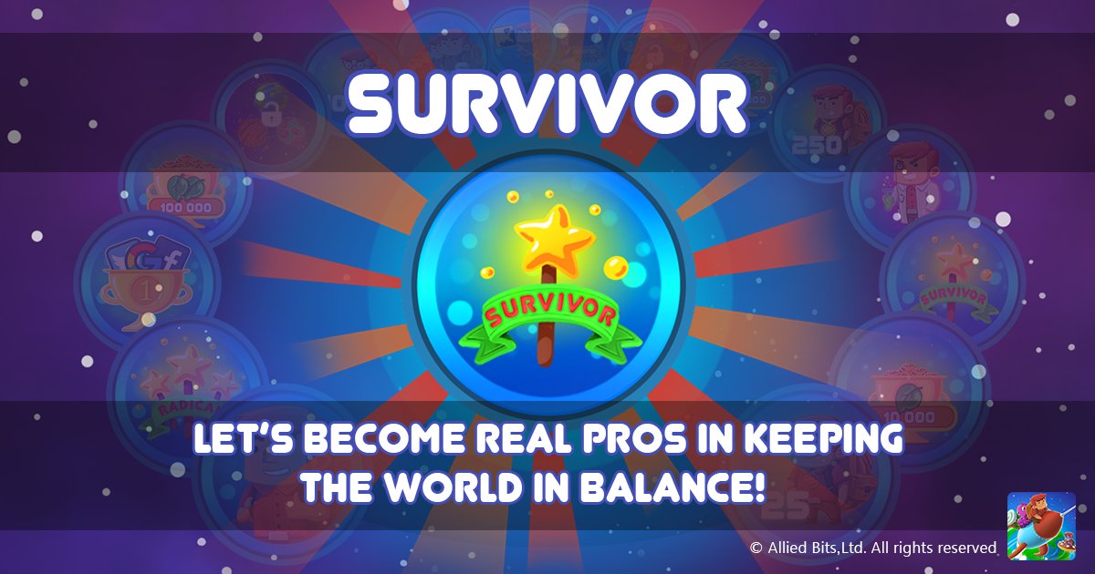 The “Survivor” #achievement is for those, who have survived overcrowding by using the Helper. m.onelink.me/8d28ed41
Have you received this achievement already? Tell us how it was, and which helper you used. #ecobalance #gamedev #indiegamedev #indiedev #indiegame #game #unity3d