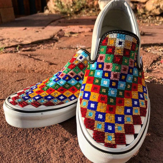 AmericanIndian8's tweet photo. Meet the Native American Artist Whose Hand-Beaded Skate Shoes Have Become a Sensation
https://t.co/KISWaehnwX
#INDIGENOUS #TAIRP https://t.co/mBZsuavbWY