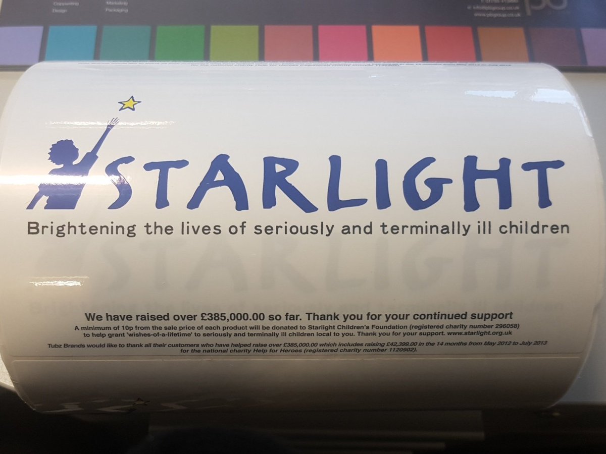 On #CharityTuesday we want to thank @starlight_uk for letting us be a part of their amazing #fundraising 😌 over £385k raised just with our #tubz.

#corporatecharity #charitable #starlight #starlightuk #nominatedcharity #giving #funding #businesscharity