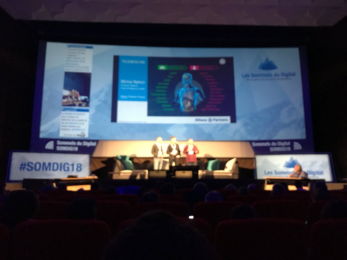 lemisa's tweet photo. #SOMDIG18 Quand le digital est utilisé au bénéfice de la médecine, c’est la durée de vie qui s’allonge ! https://t.co/iBNA4p8K2K