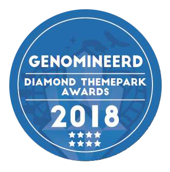 We zijn genomineerd voor de @Diamondthemeparkawards met maar liefst 13 categorieën! 🎉 Help jij ons om deze awards in de wacht te slepen? Je kunt op ons stemmen via deze link 💪 » bit.ly/2BcoY9C