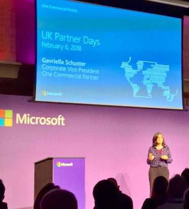 Martyn_GillO2's tweet image. #Microsoft becoming very serious about UK #SMB, which is great news for our customers. Fab pitch from Gavriella Schuster  who says "there has never been a better time to be in the tech industry" #MSPartnerDays
