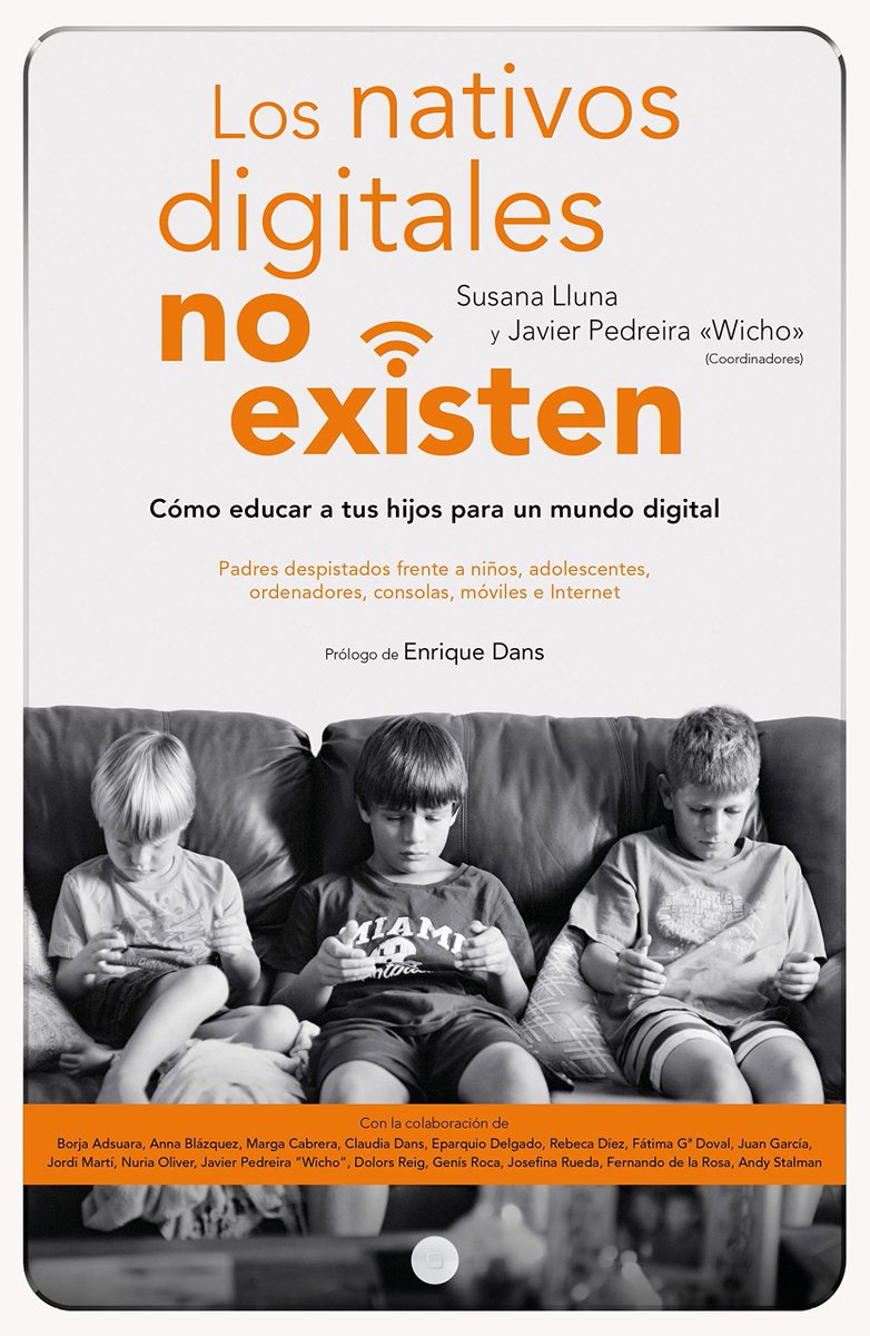 Hoy presentamos "Los nativos digitales no existen" con uno de sus autores, Javier Pedreira <a href="/wicho/">Wicho</a> y acompañados de los expertos Carmen Marta <a href="/cmartalazo/">Carmen Marta-Lazo</a> y Fernando Tricas <a href="/fernand0/">fernand0</a> Entrada libre: ow.ly/HWxJ30ie8lz