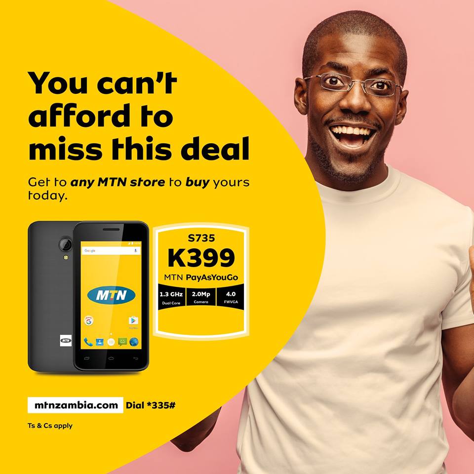 MTN_Zambia's tweet photo. Because we offer you a feast #MTNMatebeto Get this super affordable smartphone from any of our Service Centers, only on Zambia's Number 1 Network!
#MTNZambia #YearOfTheCustomer #DataThatWorks https://t.co/1nQiZ49k81