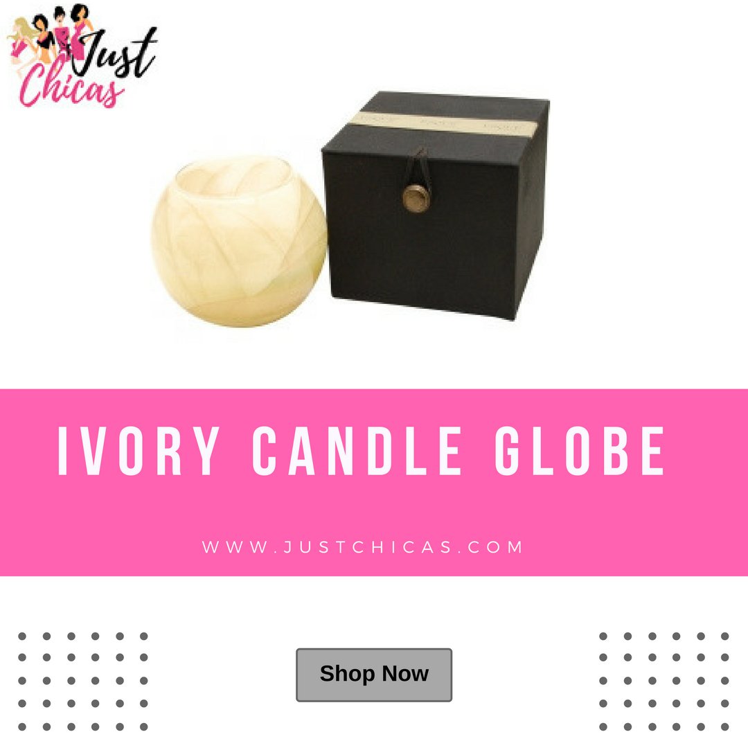 Just_Chicas_'s tweet photo. Shop Today this beautiful  Ivory Candle Globe with best at One-Stop Online Shopping Store “JustChicas”. The Inside Of This 4 In Polished Globe Is Painted With Wax To Create Swirls Of Gold And Rich Hues And Comes In A Satin Covered Gift Box. #candle #ivorycandleglobe #PMS #scented https://t.co/iJW8SzZtSx