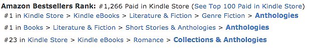 lsimpsonauthor's tweet photo. Love Sabre is #1 for anthologies on amazon down under - wooohooo #NumberOne #lovesabre #killingit https://t.co/aTkssYBcpz