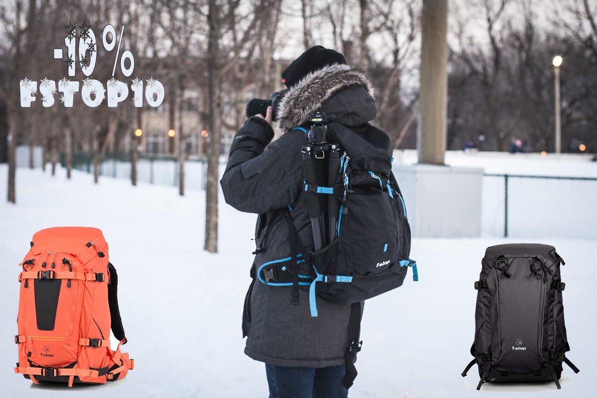 Digixo's tweet image. [PROMO] Alerte météo !❄️
 Protégez votre équipement photo avec un sac F-Stop📸 
 10% de remise jusqu'au 13 février avec le code : FSTOP10 🤗

À retrouver juste ici : bit.ly/2EFUgp0?affili…
#photographer #Promotion #neige paris