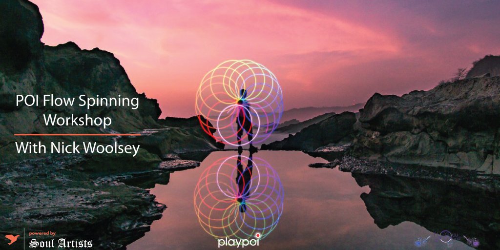Soul_Artists's tweet photo. Last chance to book. Don't miss the opportunity to learn from one of the best poi artists in the world @NickWoolsey #soulartists #workshops #workshop #poi #spinning #flow #flowarts #master #selfimprovement #fun #playpoi #flowground #floweroflife #dubai #dxb https://t.co/Uwi7RiAPnJ