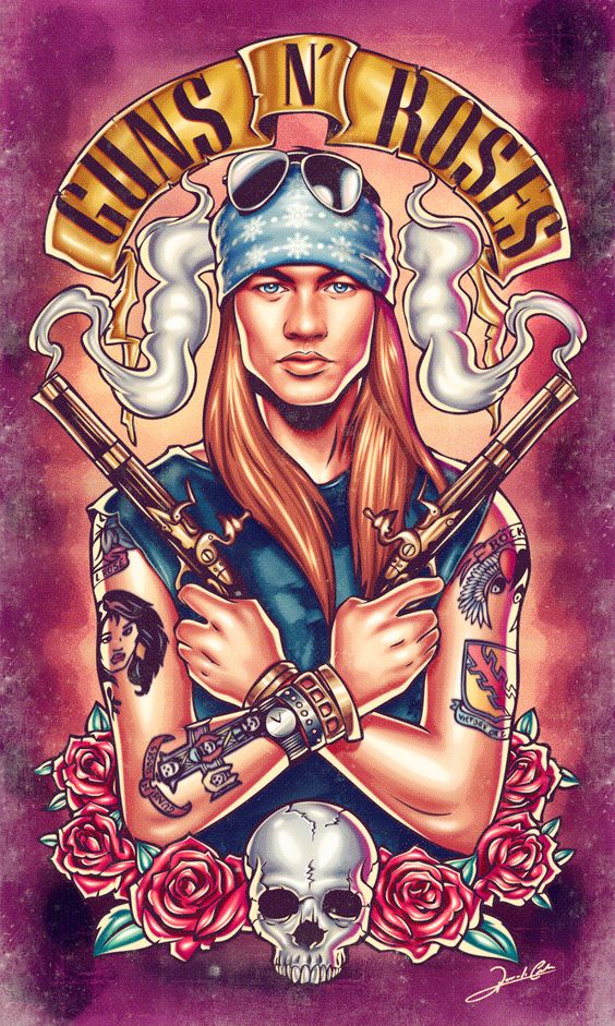Happy birthday Axl Rose! 
