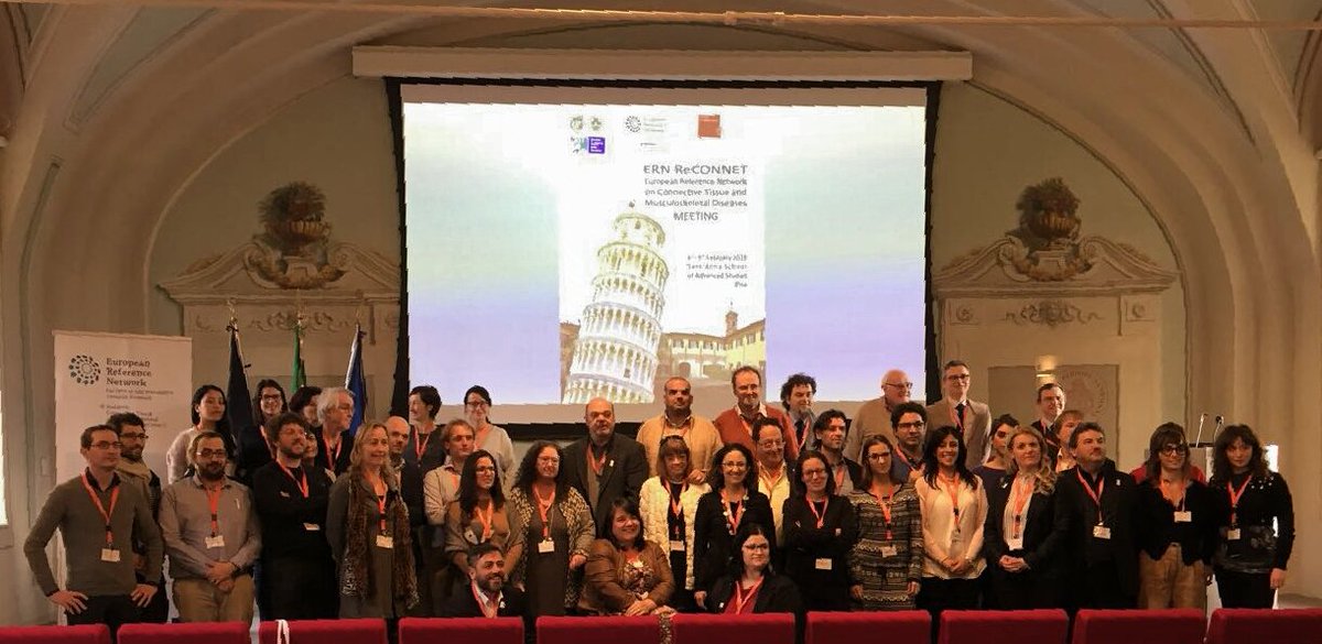 #ERNReCONNET meeting day 3: projected into the future  @ScuolaSantAnna in Pisa @EU_Commission @EU_Health #ERNs #rarediseases #patientinvolvment #ePAG