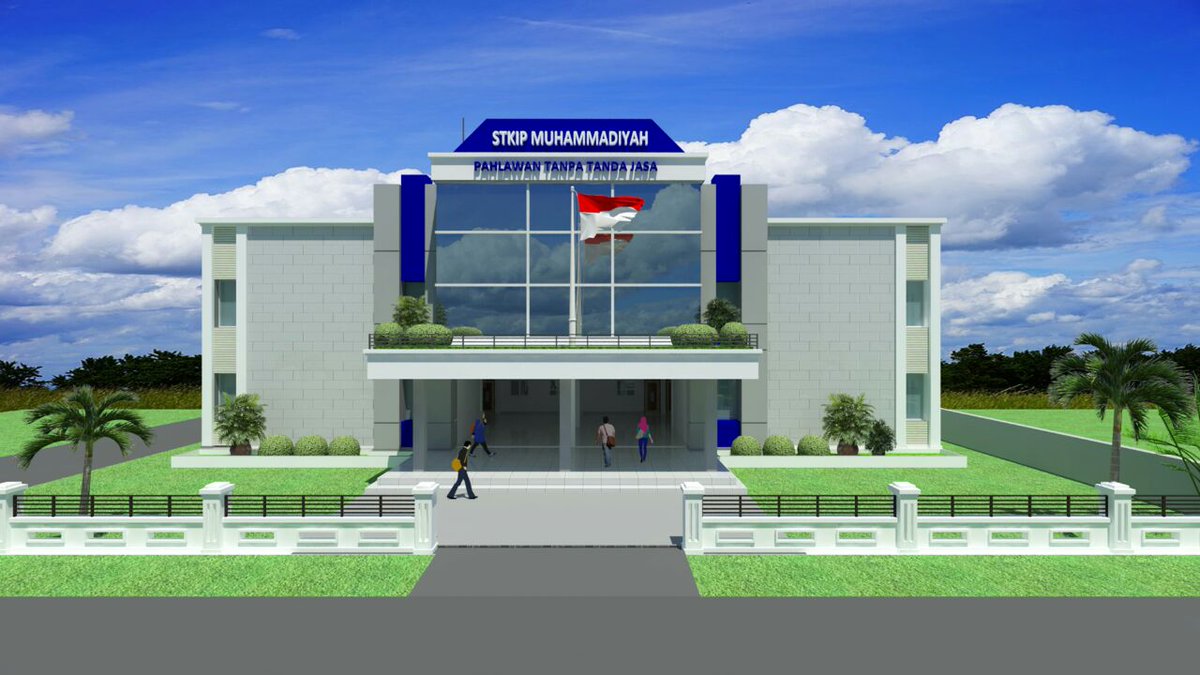 Master plan gedung baru STKIP Muhammadiyah Barru.