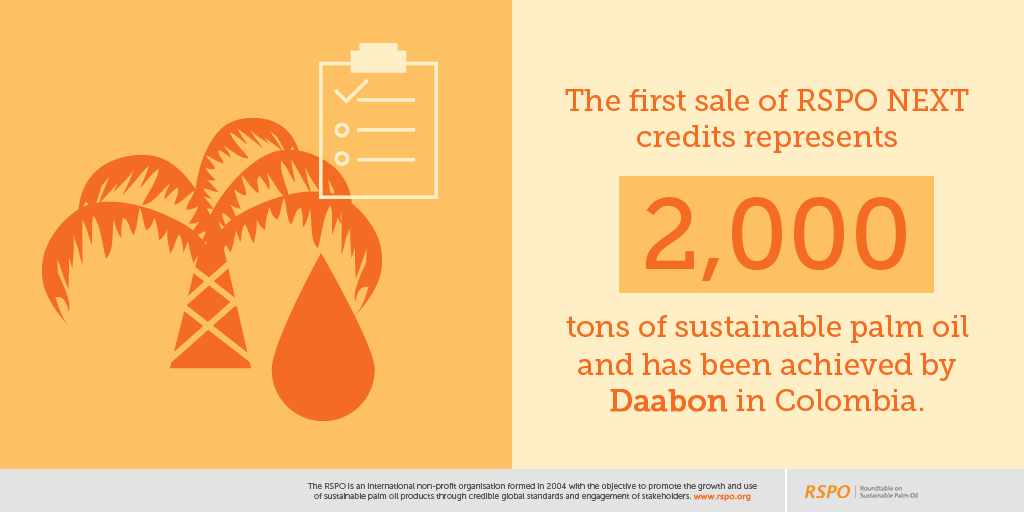 RSPOtweets's tweet photo. A tipping point for the palm oil industry: the world’s most #sustainable certified #palmoil enters the market https://t.co/N20Qkkgeyb @DAABONorganics @felipemguerrero #RSPONEXT. https://t.co/OFvrh1RRRh