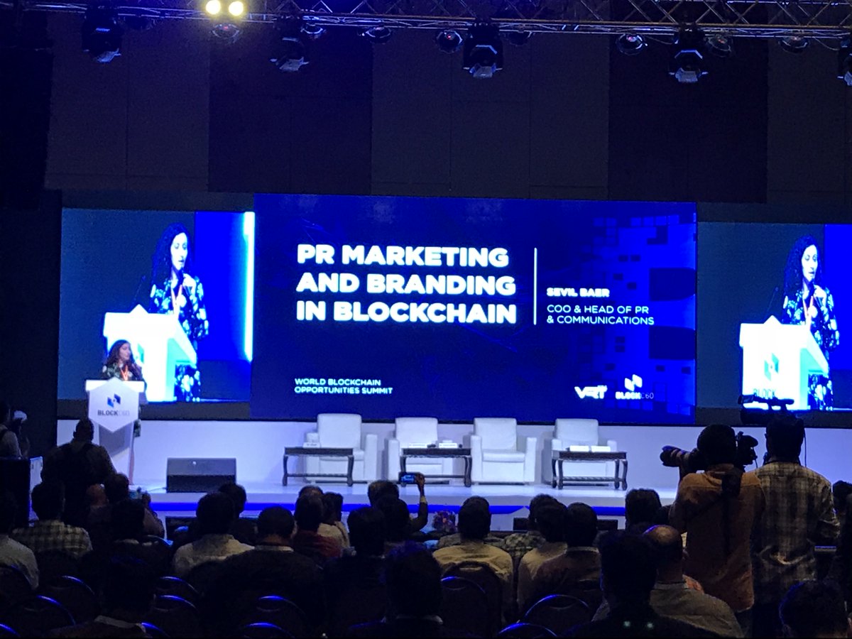Blockc60events's tweet photo. Sevil Baer speaking about blockchain- PR, Marketing &amp; Branding  @Novotel HICC Hyderabad 2018
#blockchainevent #blockchainsummit https://t.co/Pu2g1Li3SZ