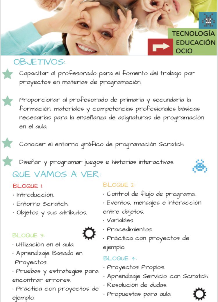 RockboticSev's tweet photo. Nuevo curso para adultos de Scratch como herramienta educativa en el aula. En academia rockbotic Sevilla @Baobab_libros  @ExpSolidarity Matrícula:  https://t.co/OJ5Kqawhx5 #rockbotic #educacion #robótica #Scratch #baoba https://t.co/cxu7DQalUT