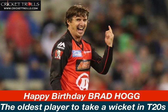Happy Birthday, Brad Hogg :) 