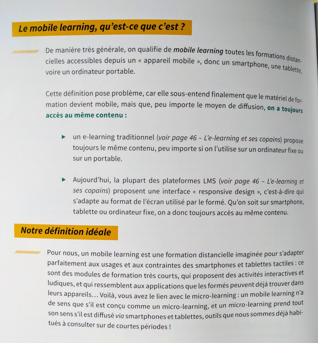 La définition du #mobileLearning idéal selon .<a href="/sydopedago/">Sydo</a> que je partage et qui a fait l'objet d'échanges l'an dernier sur les améliorations à apporter aux étudiants