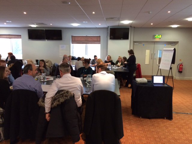 StreamliningNW's tweet photo. StreamliningNW at the BigSIG @mwins409 #ESRComms @nhsesr #NWBigsig https://t.co/hI8hQRTkoa