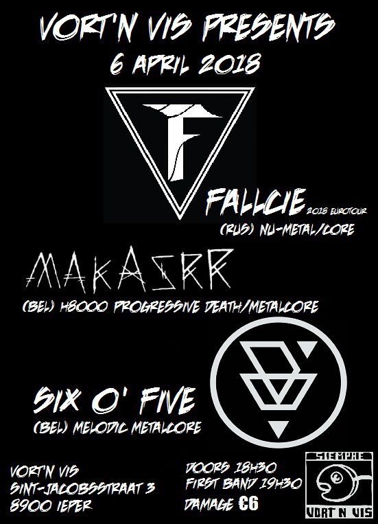 605official's tweet photo. Got announced on this one! Very siked! :D
@fallcieofficial
#vortnvis #makasrr #fallcie #ieper #westvlaanderen #H8000
#metal #metalcore #hardcore #flanders https://t.co/39ceGVntnf