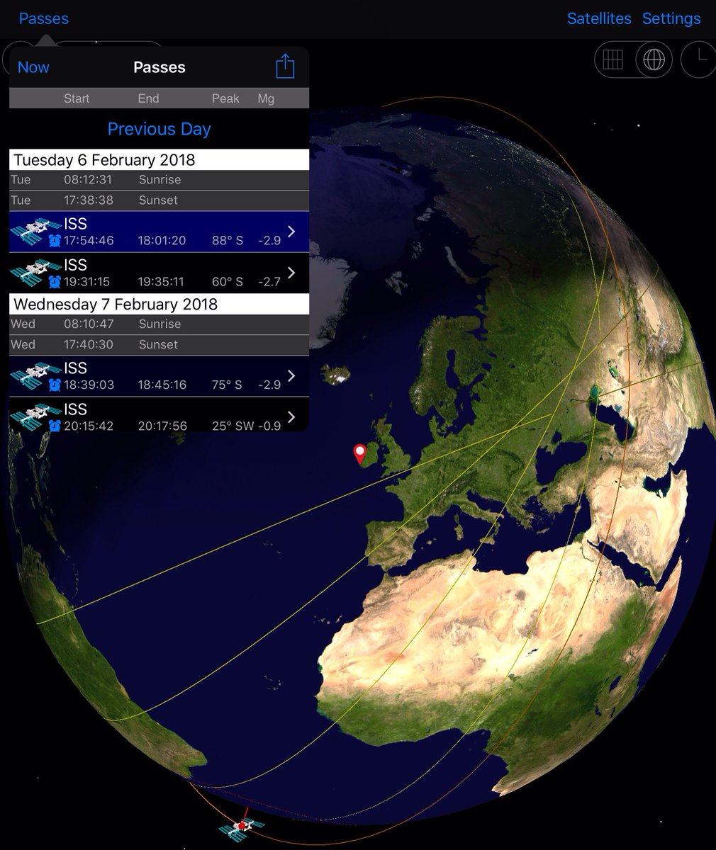 The International Space Station will be visible over the Kerry International Dark Sky Reserve tonight and tomorrow.<a href="/blackrockcastle/">MTU Blackrock Castle Observatory</a> <a href="/wildatlanticway/">Wild Atlantic Way</a> <a href="/Ballinskellig/">Ballinskelligs Kerry</a> <a href="/SkelligCoast/">Skellig Coast Kerry</a> <a href="/Cahersiveen/">SW Kerry Communities</a> <a href="/KerryCounty/">Kerry County</a>