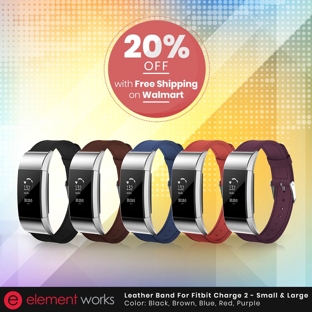elementworksusa's tweet photo. Leather Band For Fitbit Charge 2 - Small & Large
#fitbit #fitbitcharge2 #fitbitbands #sportwatch #smartwatch #watches #technology #tech #instagood #electronics #phone #gadget #innovation #device #android #shopping #onlineshopping #accessories
Walmart Link: https://t.co/RDXfpN8hUV https://t.co/aFNbNBqaqt