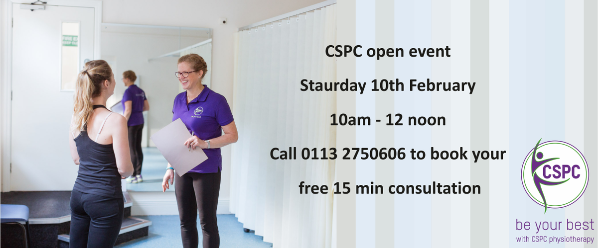 CSPC_physio's tweet photo. Any runner's struggling with injury or would like to know how physio can aid performance? Join us at our open event this Saturday #beyourbest #physioadvice #physiochat https://t.co/kWFOGSeipo
