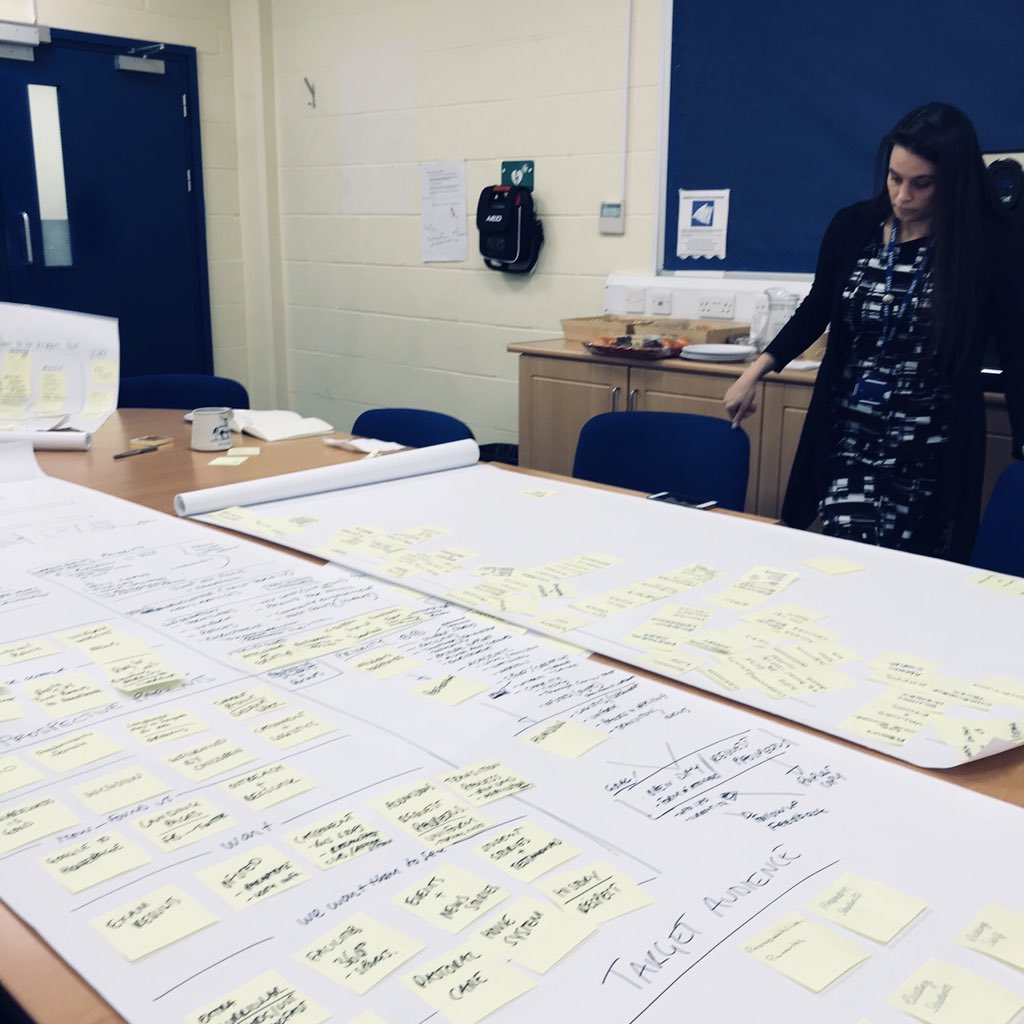 Yesterday we ran a productive web strategy day with <a href="/officialRPHS/">Raynes Park High School</a> - a lovely group working hard to make a better website. #contentfirst #webdesign
