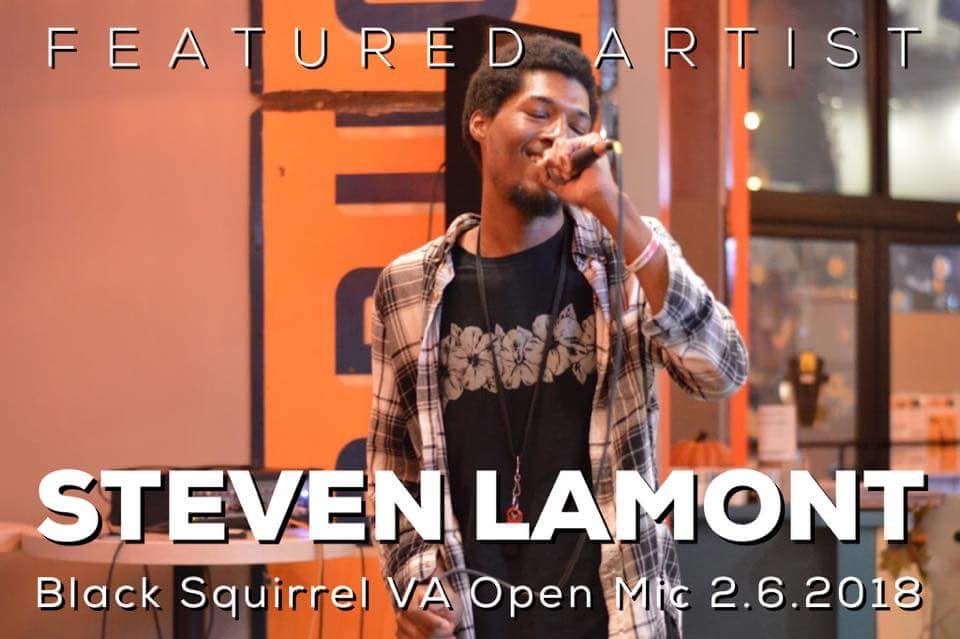 stylexfree's tweet photo. #lamonte will be live @ @BlackSquirrelVA tonight! https://t.co/Ze0H5WpnVC