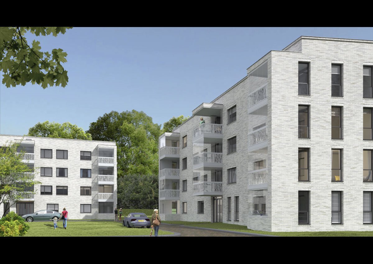 De bouw van het nieuwbouwproject Mariënhoven, 36 appartementen in Vught gaat in februari van start. Houta is trots op dit project!
