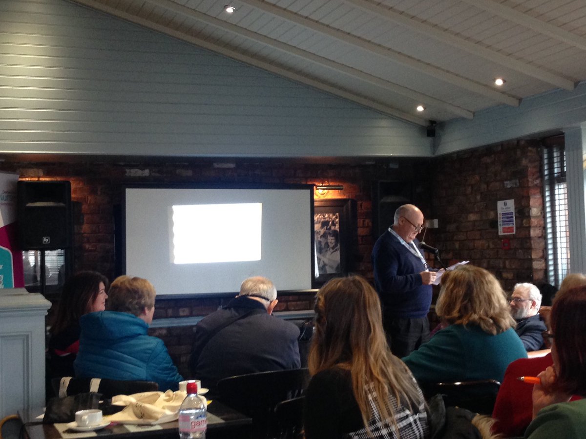 ActionOnWirral's tweet photo. "The @DementiaVoices network is our safety cushion, our guardian angels." @TommyTommytee18 #DEEPWirral https://t.co/skgUEgLWo6