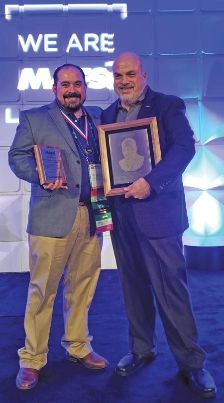 TFS_TotalFood's tweet photo. .@pecinkaferri captures National honor at @MAFSIAssoc annual seminar: https://t.co/o0uO0IWuxU @joeferri #MAFSIrep #foodservice https://t.co/HoWkitk2EW