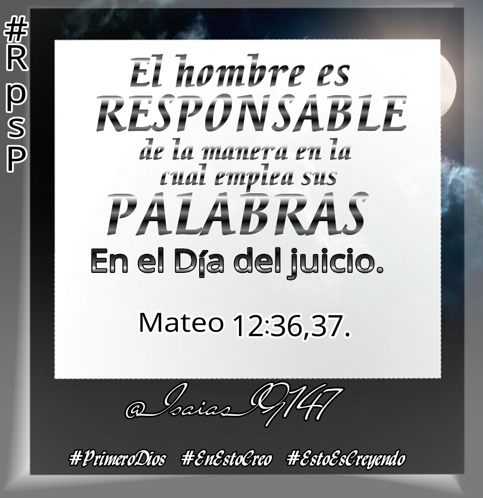 Mateo12 36 Hashtag On Twitter