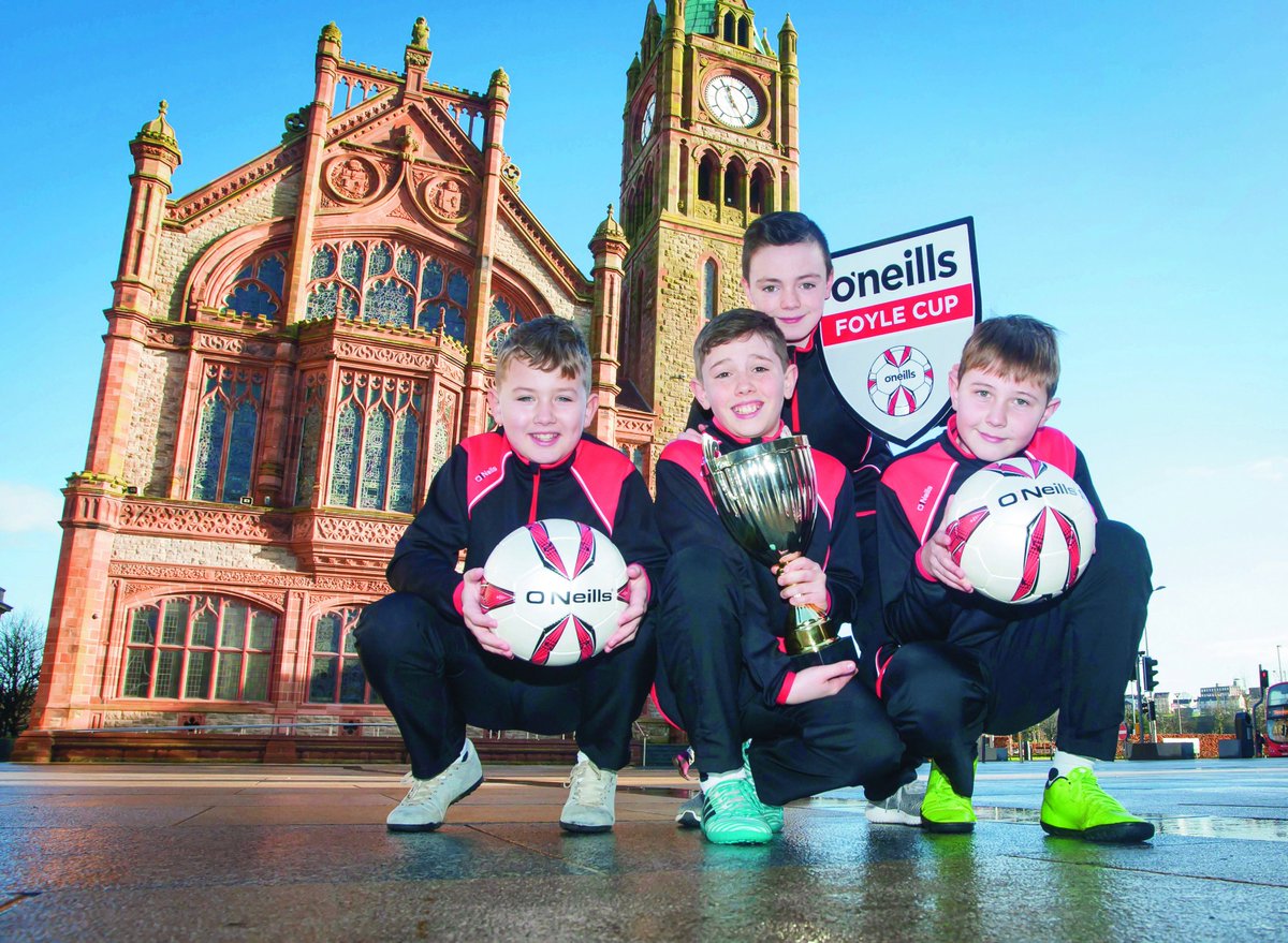 Foyle Cup kicks-off new title sponsorship with <a href="/ONeills1918/">O'Neills</a> belfasttelegraph.co.uk/sport/football…