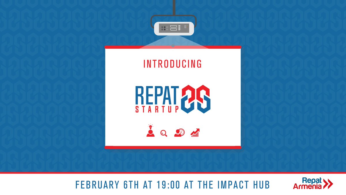 RepatArmenia's tweet photo. Join us tonight to learn more about #RepatStartUp program! The event will take place at 19:00 at the @ImpactHubEVN. See you all there :) #LifeinArmenia #BecauseYouCan https://t.co/6xd13TrnU8