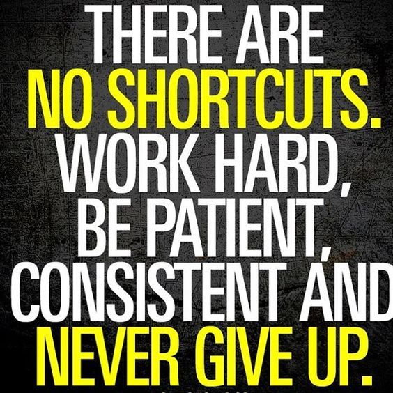 Nothing worthwhile comes easy.