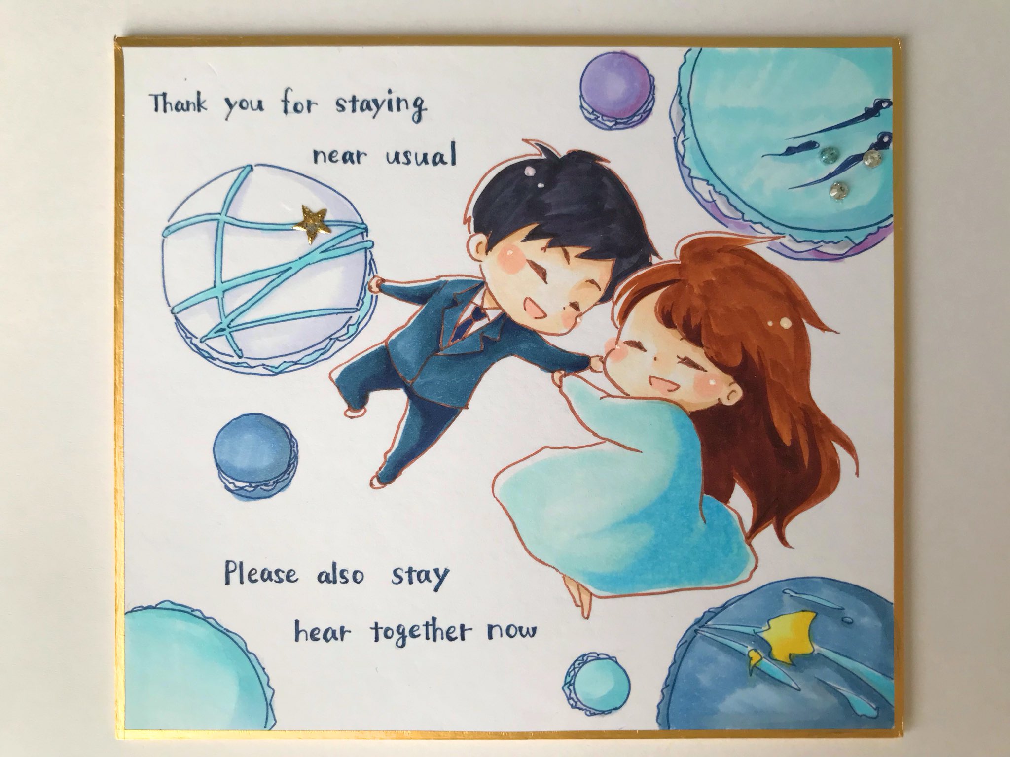 Namida R ホワイトデー企画 ミニ色紙イラストオーダー開始です ミニ色紙の場合 コピックで着色しています 普段言葉で言えないことをポエムとイラストで送りませんか 似顔絵 似顔絵オーダー オーダー ホワイトデー 企画 記念