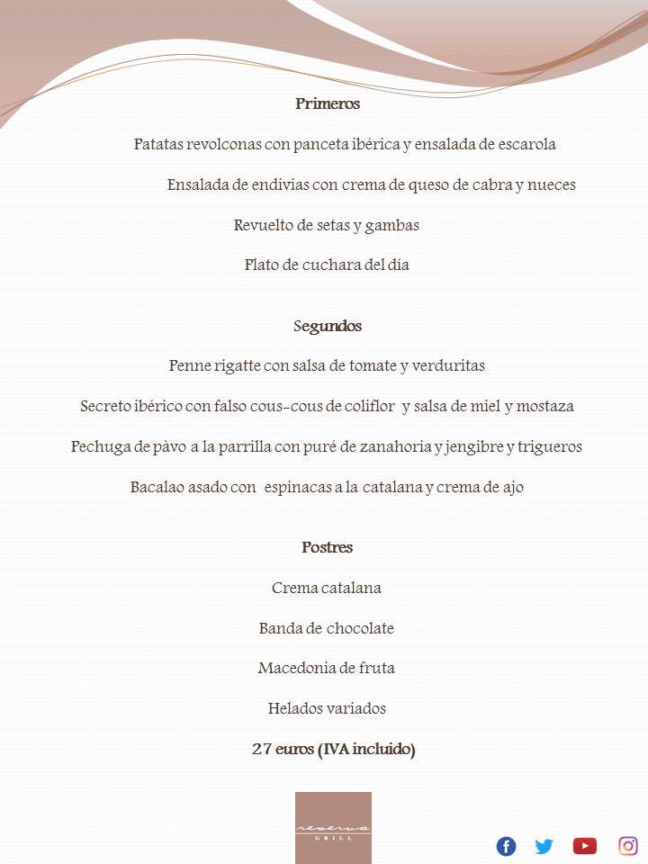 Acércate a nuestro restaurante Reserva Grill y prueba el Menú Ejecutivo de esta semana! 😋 #gastronomicexperience #gastroexcellence #hiltonmadrid #executivemenu #menúejecutivo #hiltoniberianpeninsula