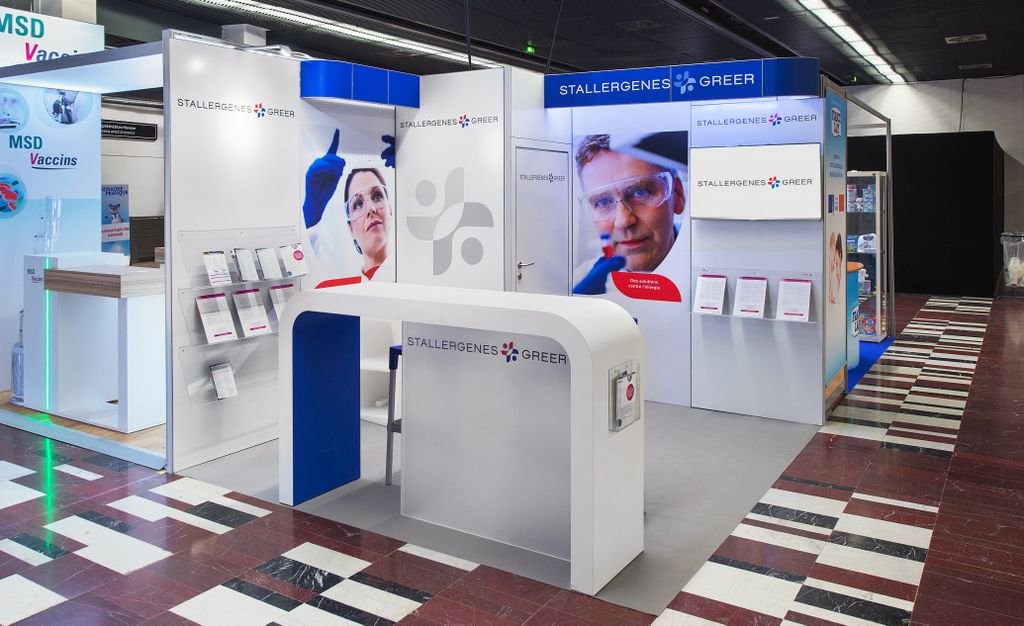 StandsEvolu's tweet photo. Retour sur notre dernière réalisation pour notre client Stallergènes GREER lors du salon RPP. Salon des représentants en pédiatrie. 

Stand de 9m² by Evolu ! Merci de votre confiance ! :)

#Stand #Evolu #Modulaire https://t.co/YnR0RKpvXU