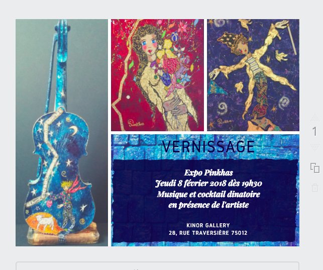 ChagallBB's tweet image. Au programme: art, cocktail dinatoire, poésie et musique ! Venez nombreux jeudi au vernissage de Pinkhas, il sera présent !