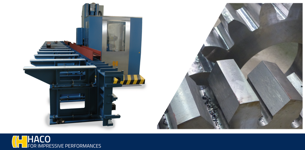 haco_com's tweet photo. Yesterday we went to visit our client : Boll engineering, that uses our Drillflex DF for very impressive work. Here you can see a before (the lower gear) and after (the upper gear). #forimpressiveperformances #cnc #impressive
Link to our Drillflex : https://t.co/rPoKPpOUjy https://t.co/sFOrkBsXZF