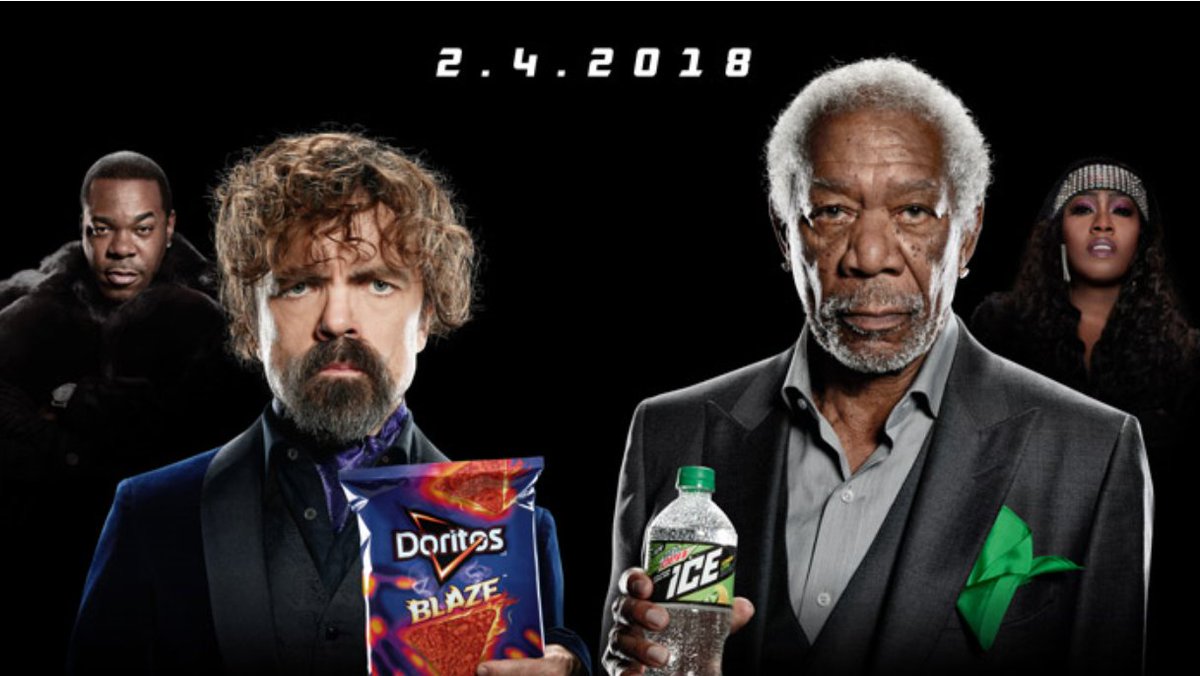AcceleratorGuru's tweet image. Super Bowl 52 Commercial Review – Tuesday Edition: Collaboration + Celebrity = Blaze vs Ice - #MarketingAccelerator #SuperBowl #commercials #collaboration #celebrity #Doritos #MountainDew #HotMarketingTips  marketingaccelerator.com/super-bowl-52-…