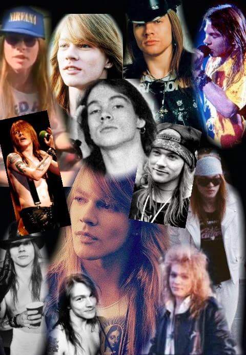 Happy 56th Birthday AXL ROSE was born this day in Feb 06, 1962.    